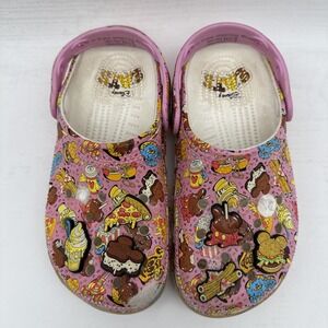 Disney Parks Disney Eats Crocs Unisex Men's 4/ Women's 6 Food Clogs Colorful